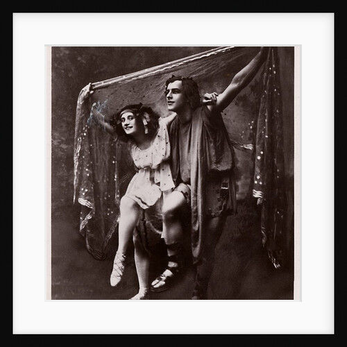 Anna Pavlova and Mikhail Mordkin in the Autumn Bacchanal at the Palace Theatre by Unknown