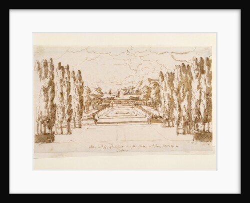 Set Design for Arsinoe by James Thornhill