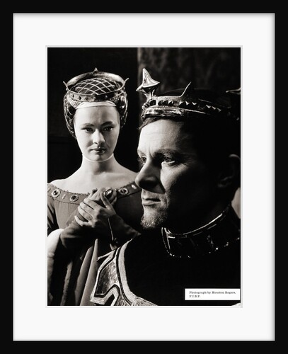 Judi Dench and Alec McCowen in William Shakespeare's Richard II at the Old Vic Theatre by Houston Rogers