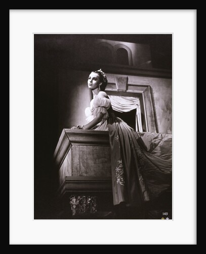 Claire Bloom in William Shakespeare's Romeo and Juliet at the Old Vic Theatre by Houston Rogers