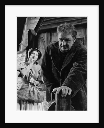 Elizabeth Fretwell and Ronald Dowd in Benjamin Britten's Peter Grimes at Sadler's Wells by Houston Rogers
