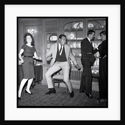 Chubby Checker doing the Twist by Harry Hammond