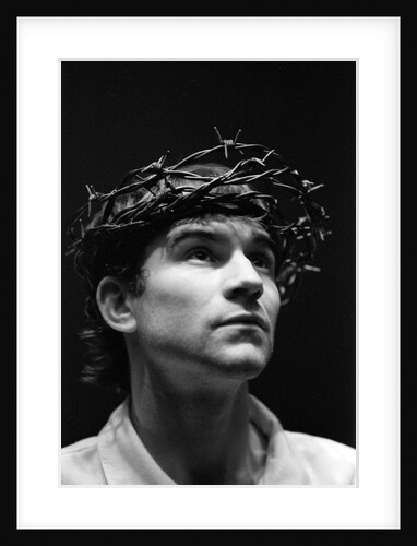 Joe Duttine in The Mysteries at the Royal National Theatre by Graham Brandon