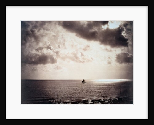 Vue de Mer, Le Brick by Gustave Le Gray