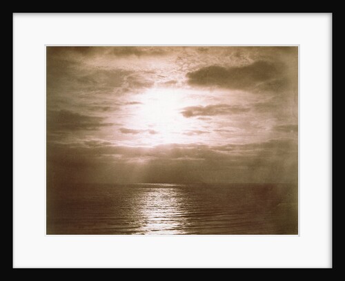 Vue de Mer - Le Soleil by Gustave Le Gray