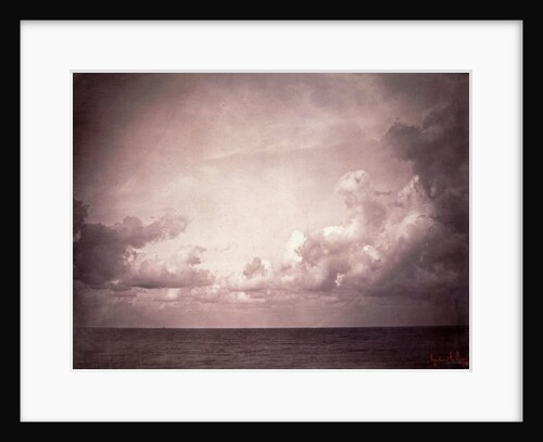 Vue de mer, Ciel Nuageu by Gustave Le Gray