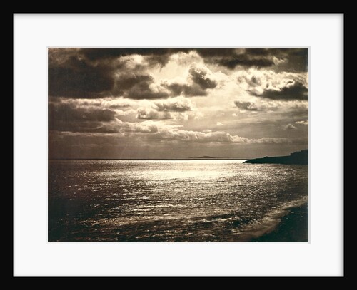 Seascape at Sete: A Cloud Study by Gustave Le Gray