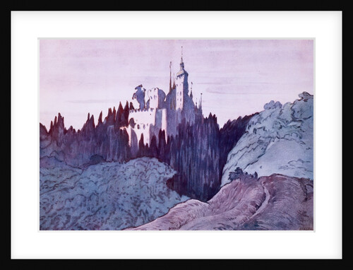 Scenery design for The Sleeping Princess by Leon Bakst