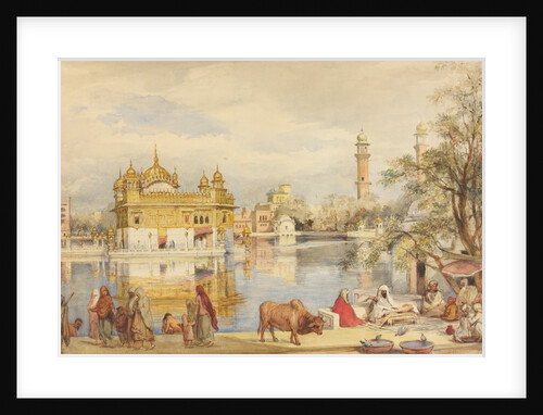 The Golden Temple at Amristar by William Carpenter