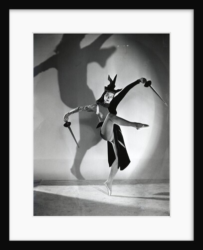 Beryl Grey as the Black Queen by Gordon Anthony