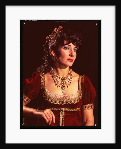 Maria Callas in PucciniÆs opera Tosca at Covent Garden by Houston Rogers