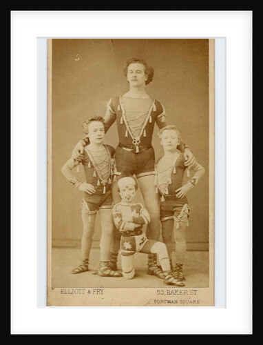 Family of Acrobats by Elliott and Fry