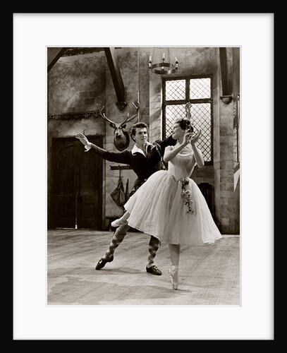 Lucette Aldous and Flemming Flindt in Adolphe Nourrit's La Sylphide at the Ballet Rambert by Houston Rogers