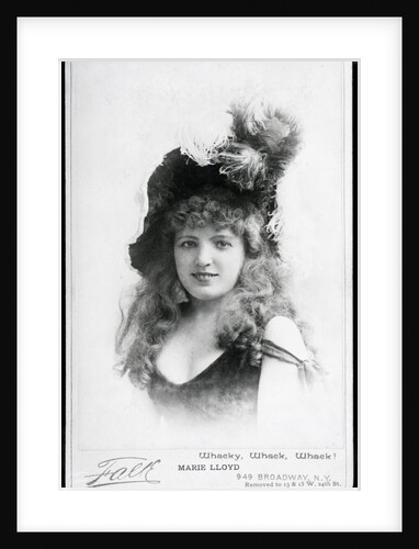 Marie Lloyd in Whacky by Whack! England