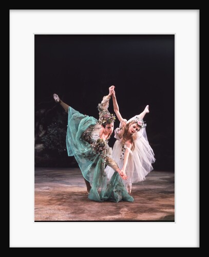 Sir Anthony Dowell and Dame Antoinette Sibley in Frederick Ashton's The Dream at The Royal Ballet by Houston Rogers
