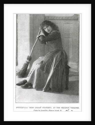 Lillian Stanley in Cinderella at the Brixton Theatre by Lascelles