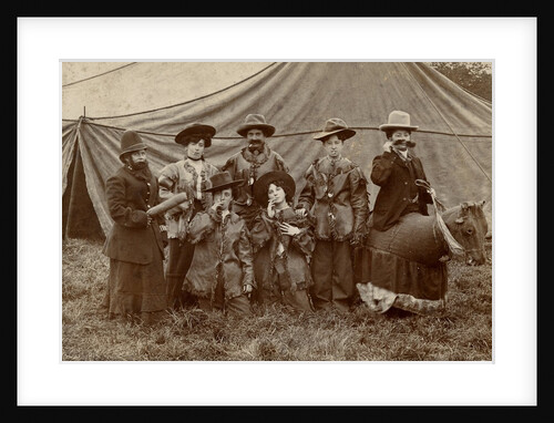 Performers from Sanger's Circus by Anonymous