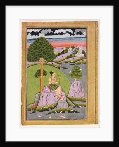 Asavari Ragini. Hyderbad, India, late 18th century by Unknown