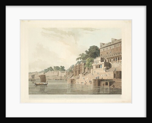 Dasashvamedh Ghat by Thomas Daniell
