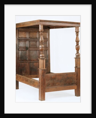 Bed. England, c.1650-70 by Unknown