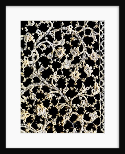 Lace Border. Venice, Italy, late 17th century by Unknown