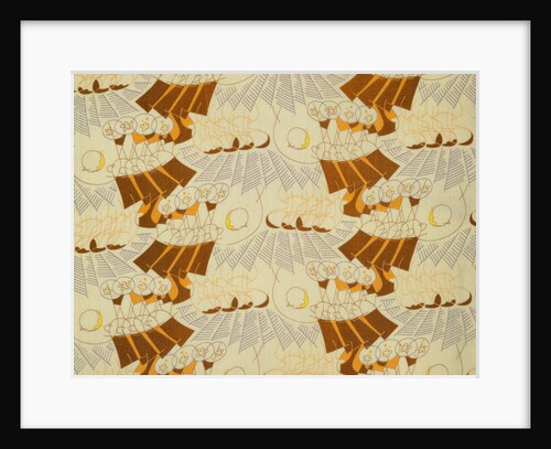 Gentlemen Prefer Blondes Dress Fabric by Ralph Barton