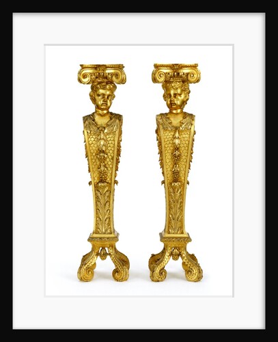 Pair of pedestals by John Boson