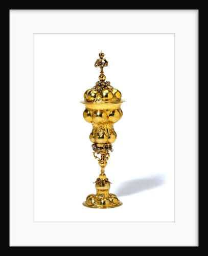 Standing cup and cover. Nuremberg, Germany, early 17th century by Unknown