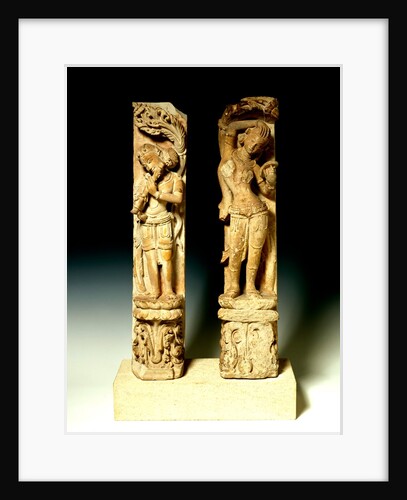 Apsara and Ganharva. Orissa, India, Kesari period, 11th century by Unknown