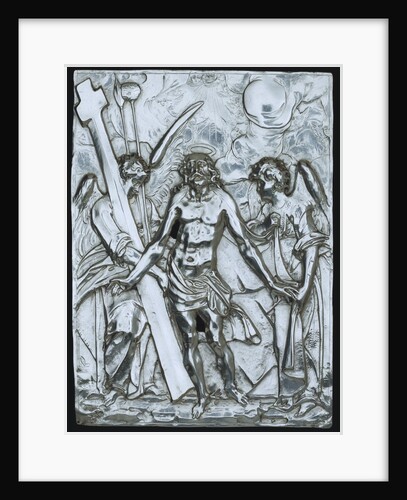Christ and Angels surrounded by instruments of the Passion. Netherlands, 17th century by Unknown