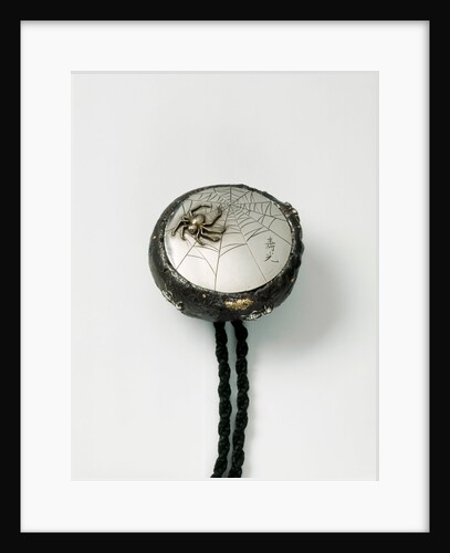Netsuke Kagamibuta Mirror Plate by Unknown