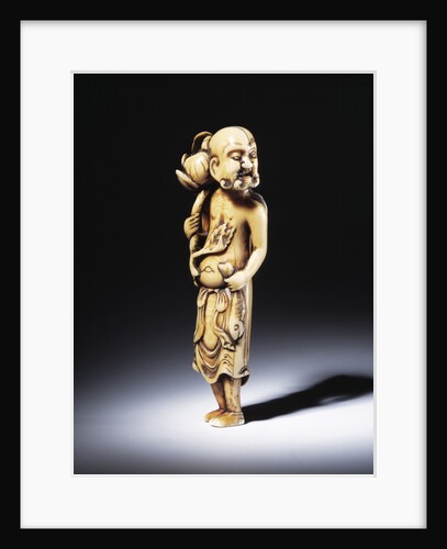 Netsuke figure of Sennin by Unknown