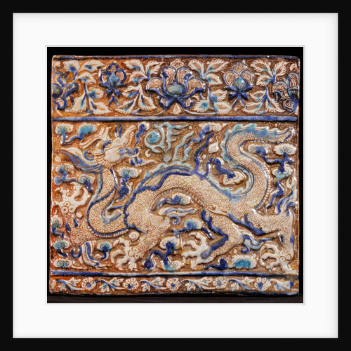 Tile. Persia, 13th-14th century by Unknown