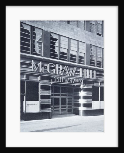The Main Entrance of McGraw Hill Building by Anonymous