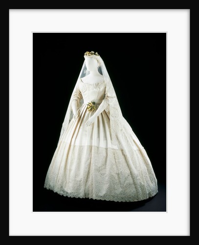 Wedding dress. London, England, late 19th century by Unknown