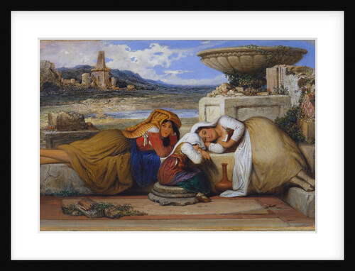 Mendicants of the Campagna by Edward Villiers Rippingille
