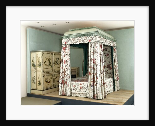 The Garrick bed by Thomas Chippendale(Senior)
