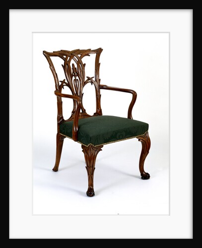 Armchair. England, mid-18th century by Unknown