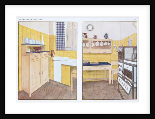 Détails d'une Cuisine from Intérieurs en couleurs by Madeleine Sougez