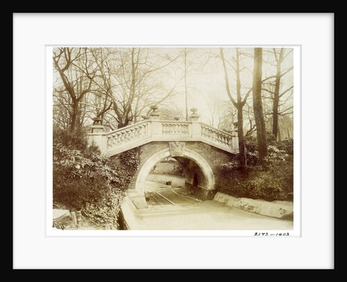 Parc Monceaux by Jean-Eugene-Auguste Atget