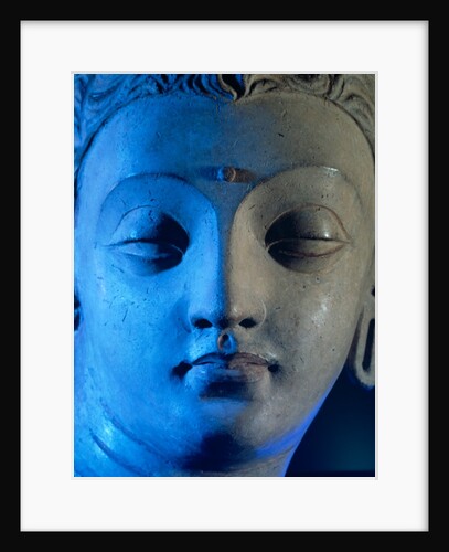Head of The Buddha, Bodhisattva. Hadda, Afghanistan, 4th-5th century by Unknown