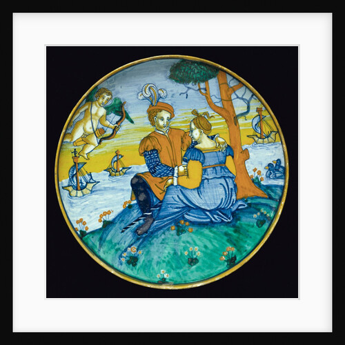 Tazza or Platter, signed G.S. Maiolica. Deruta, Italy, 1539 by Unknown