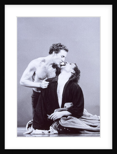 David Justin and Kevin O'Hare in Christopher Marlowe's Edward II at the Birmingham Hippodrome by Graham Brandon