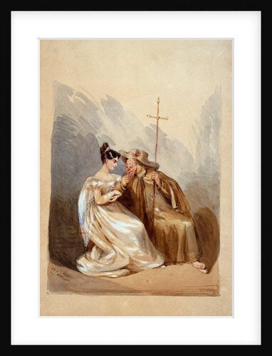 The Masquerade Scene from Romeo and Juliet by John Frederick Tayler(PRWS)