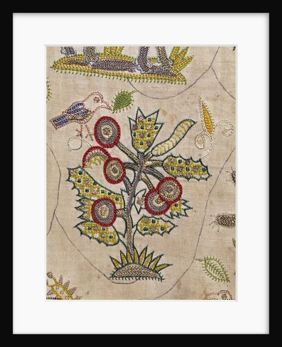 Embroidered cover by unknown