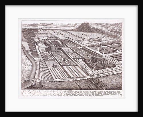 Chatsworth House and Gardens. England, 18th century by Unknown
