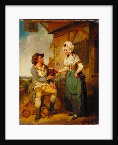 At the Inn Door by Henry Singleton