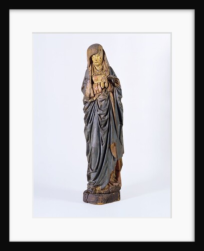 Statuette of the Virgin. Tournai, Flemish, Belgium, 15th century by Unknown