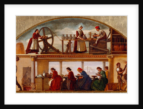 A Pottery Shop by Alfred Morgan