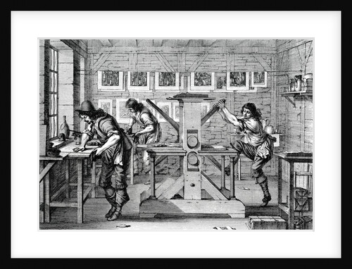 Copper Plate Printing by F. Lippmann